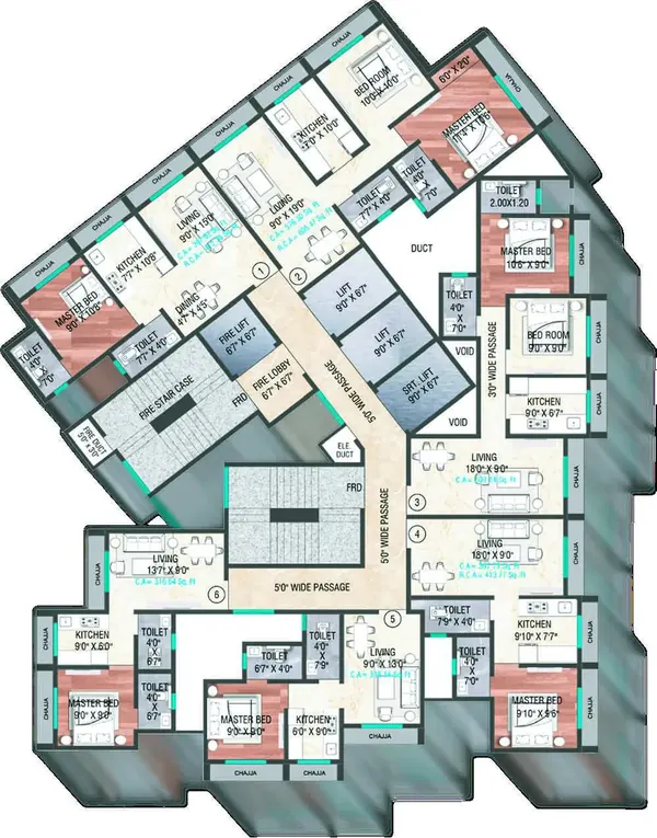 Typical floor plan (locked preview)
